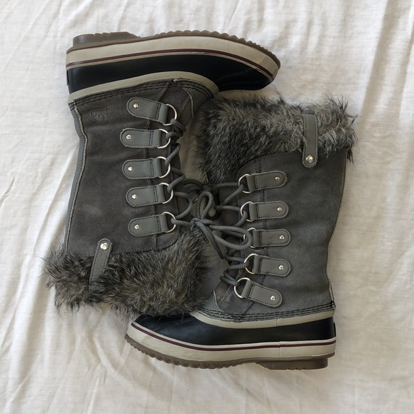 Sorel Women’s Joan of Arctic Leather Waterproof Winter Boots (NL2429-052)/Size:7 - Picture 6 of 13
